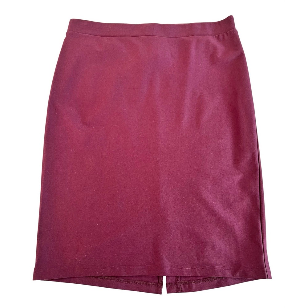 Torrid Women's Skirt Knee Long Red Burgundy Sz‎ 2